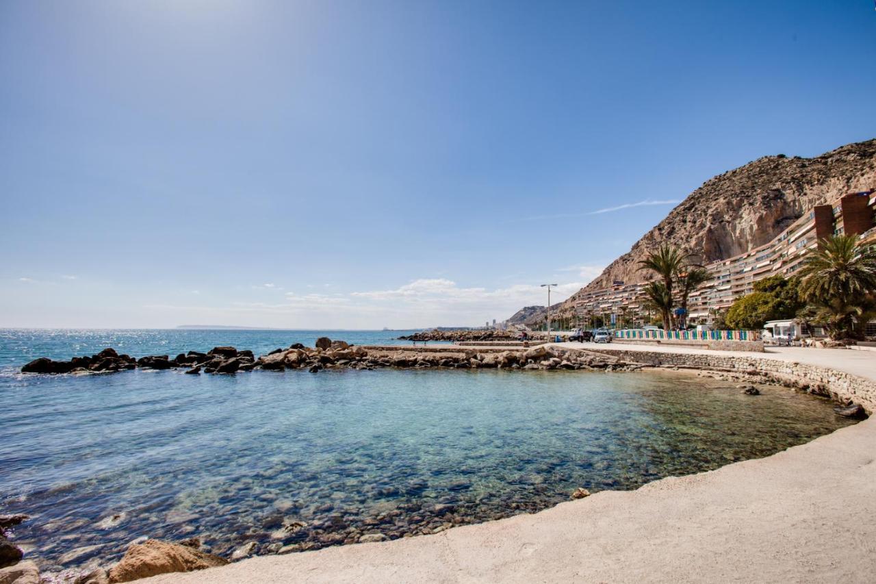 Vistas Al Mar Lejlighed Alicante Eksteriør billede